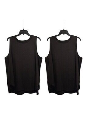 Tek Gear Women's Black Tank Top Bundle XXL